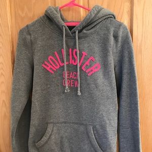 Basically new grey Hollister hoodie